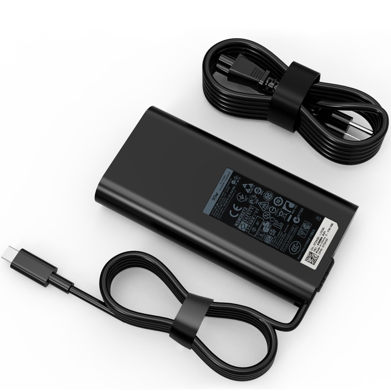 Amazon.com: VEONES 90W USB C AC Charger Compatible with Dell